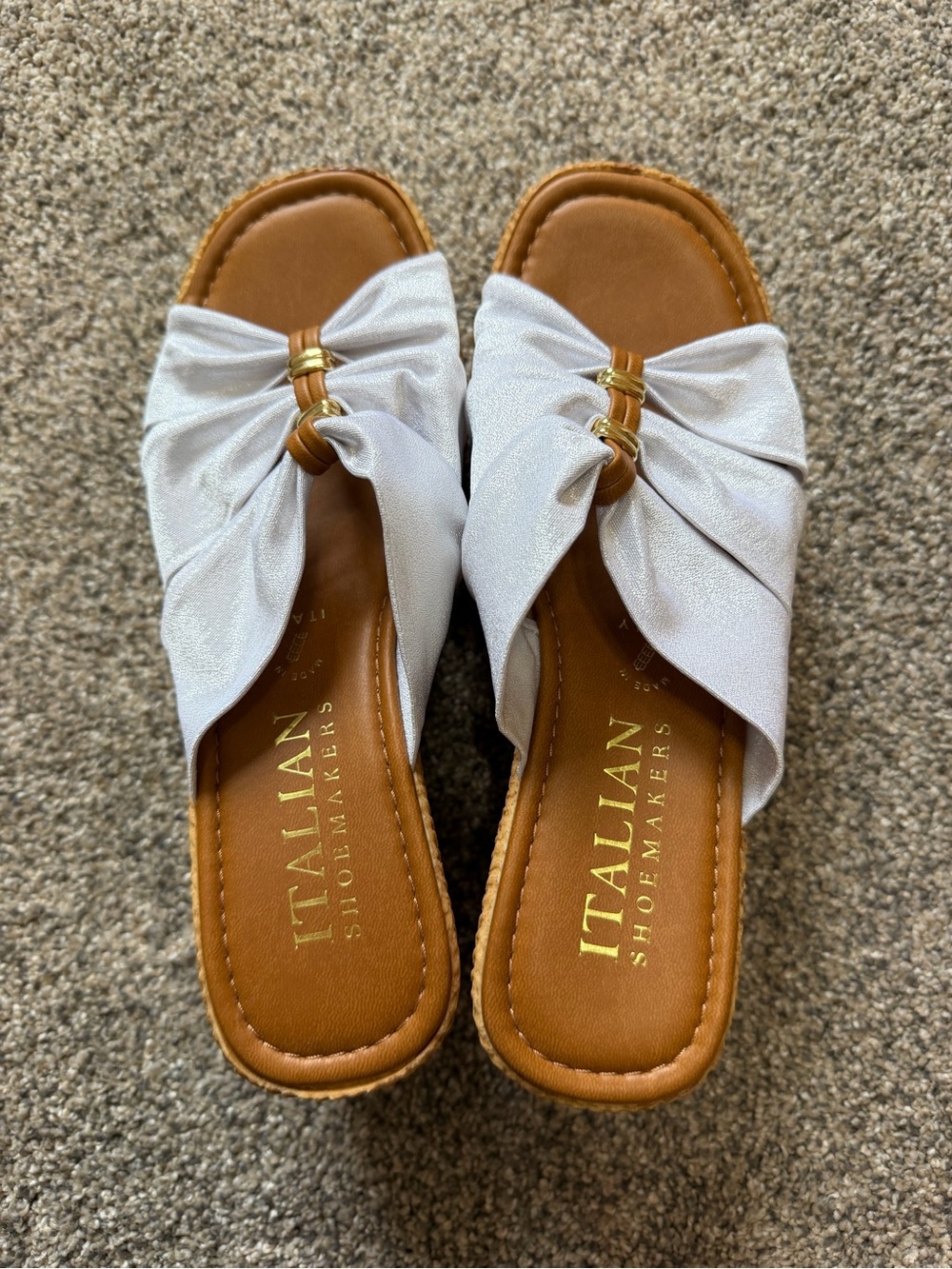 Italian Shoemakers Wedge Sandals